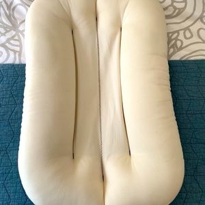 Snuggle Me organic lounger with organic cover